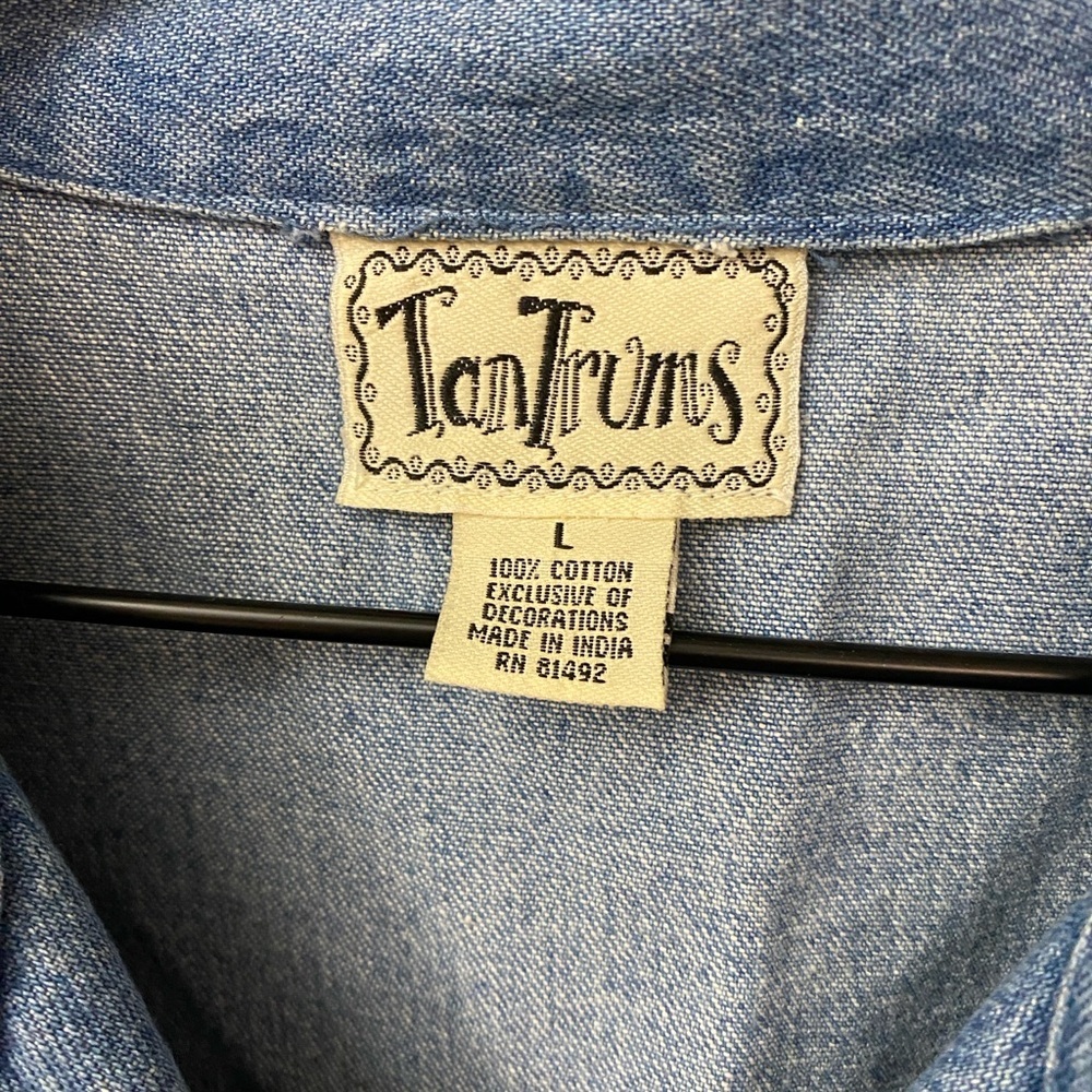 vintage 90s sequined denim jacket from the brand Tantrums - Picture 7 of 7
